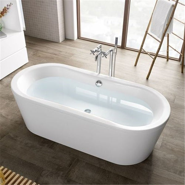 Baignoire Duo Plus Oval Autoportante | Roca | Salle de bain - {{L'entrepôt du bricoleur }}