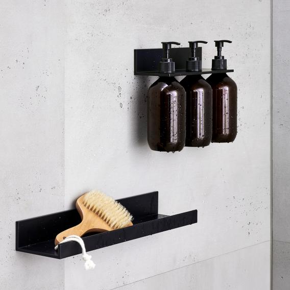 Copie de Tablette de douche avec 3 distributeurs de savon noir mat Alape Assist | Alape | Salle de bain - {{L'entrepôt du bricoleur }}