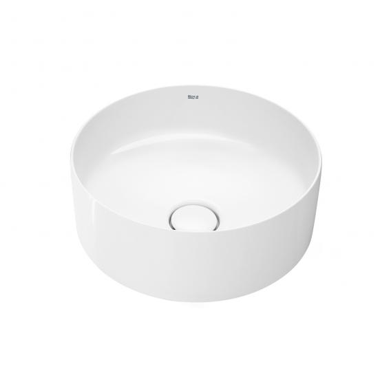 Vasque de lavabo ronde blanc, avec MaxiClean | Roca | Salle de bain - {{L'entrepôt du bricoleur }}