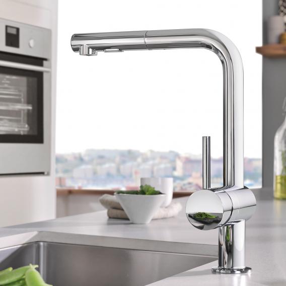 Robinetterie de cuisine avec douchette Dual extractible | Grohe | Cuisine - {{L'entrepôt du bricoleur }}