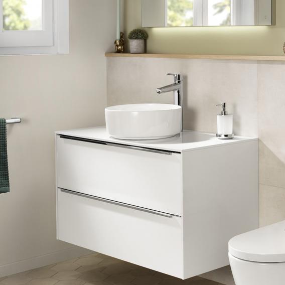 Vasque de lavabo ronde blanc, avec MaxiClean | Roca | Salle de bain - {{L'entrepôt du bricoleur }}