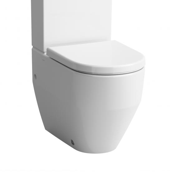 WC Cuvette au sol, fond creux, pour ensemble, affleurant au mur sans bride, blanc | Laufen | WC - {{L'entrepôt du bricoleur }}