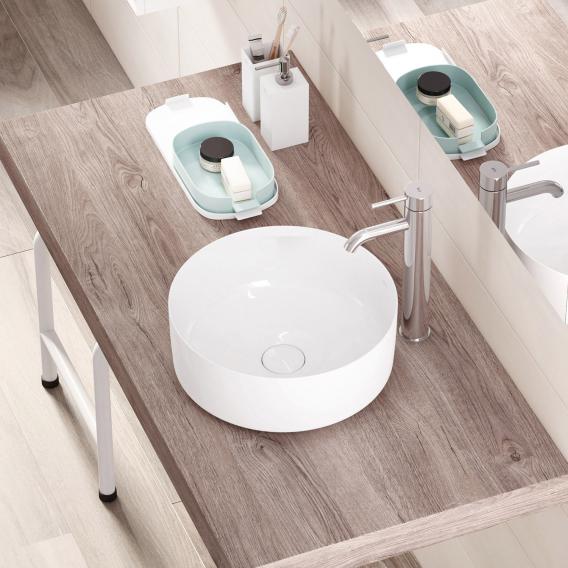 Vasque de lavabo ronde blanc, avec MaxiClean | Roca | Salle de bain - {{L'entrepôt du bricoleur }}